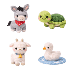 Gentle Fairy Tales & Animals Amigurumi