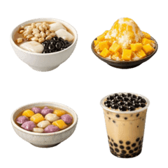 Realistic Taiwanese sweets-Emoji