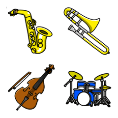 Emoji of musical instruments