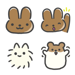 Sun-Kissed Gal Bunny Round Chubby Bunny