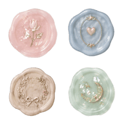 Glossy Pastel Wax Seals