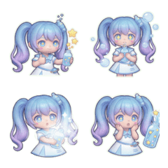 Aquvie五月情緒汽水貼圖 II