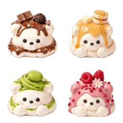 奶油做的可愛小熊2｜coco♡