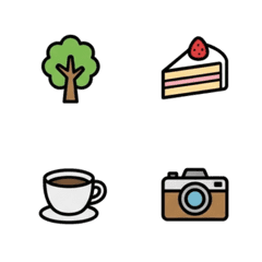 Bold & Minimalist Icon Emojis