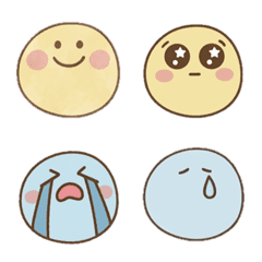 Simple and cute line art emojis 3