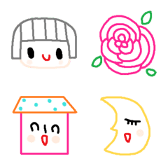 nenerin色んな絵文字セット可愛い592