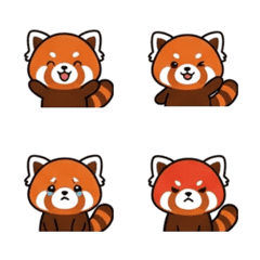 Chibi Red Panda Emoji 2