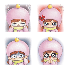 Crying Pink-Hat Momoko