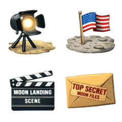 登月陰謀論 3D