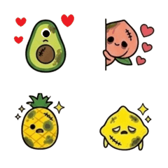 Kudamonozonbi 40 Stickers