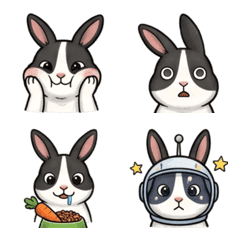 道奇兔日常表情貼 1