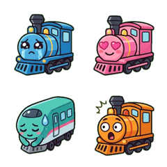 電車擬人化情感表達