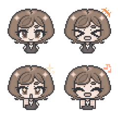 Shortbob A pixel art Emoji