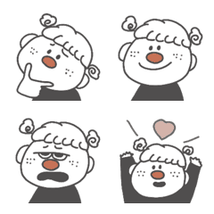 そばかすちゃんのえもじ