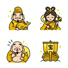 Gorgeous! Golden Seven Lucky Gods