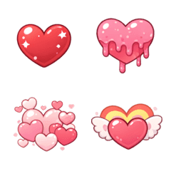 充滿愛的表情貼