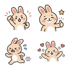 ★可愛小兔★ 表情貼