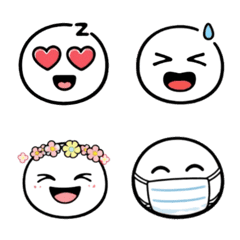 Simple Face Emoji Pack (All Emotions)