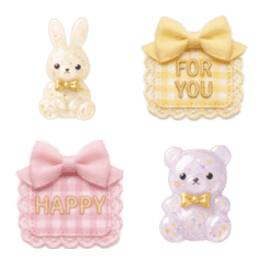 兔子和熊就像果凍和軟糖｜coco♡