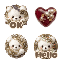 Beruang lucu dan gaya antik｜coco♡