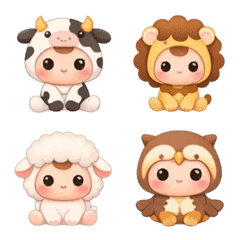 Our Animal Baby-Emoji