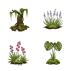 Botanical Orchid Styles