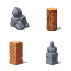 Artistic Carving Elements