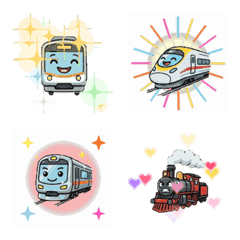 電車擬人化！動態鐵道表情貼