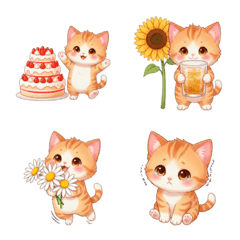 Orange tabby Kitten Spring-Early Summer