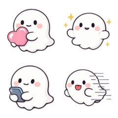 Our cute ghost-Emoji