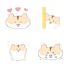 Cute & Fluffy Hamster Emoji