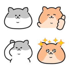 Jungarian hamster Emoji.