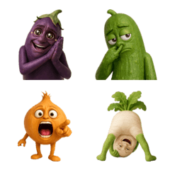 Yasai's old man emoji 8