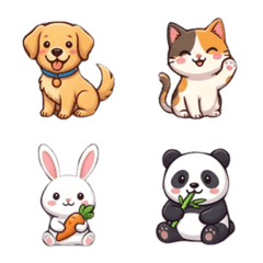 療癒系MAX可愛動物表情符號