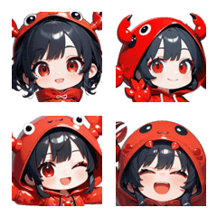 Crab Attitude Emojis
