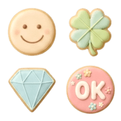 Cute cookie emoji.14
