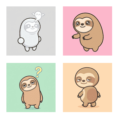 樹懶的無字表情 ♪ AG 1