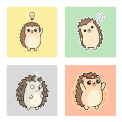 刺蝟的無字表情 ♪ AG 1