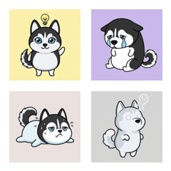 哈士奇的無字表情 ♪ AG 1