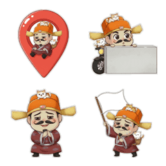 善心員外：表情貼 1