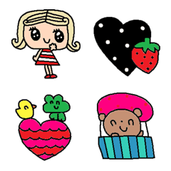 nenerin色んな絵文字セット可愛い603