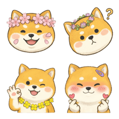 Marushiba Kun Spring Emoji Collection