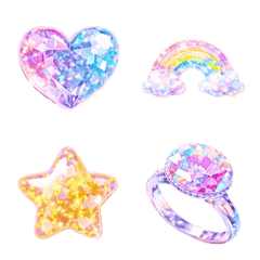 Glossy Crystal Gem Emoji