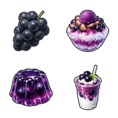 水果甜點_葡萄 第1彈