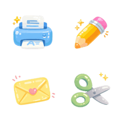 Kawaii Office Doodles