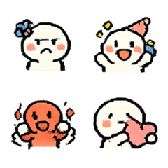 Cute pixelated style Bai Bai