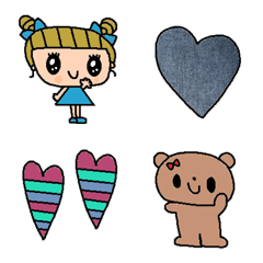 nenerin色んな絵文字セット可愛い606