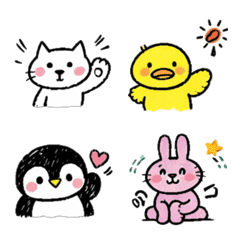 各種動物日常對話貼圖