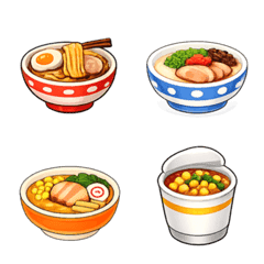 拉麵與麵食表情包 1