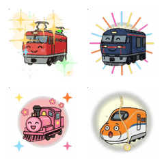 動態！擬人化工作火車與貨物列車